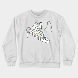 Gemini high tops - Pastel colours Crewneck Sweatshirt